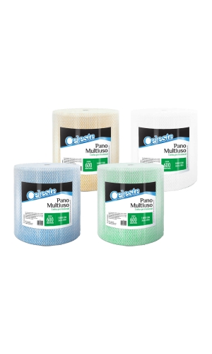 Pano multiuso em bobina VERDE 26cm x 240m