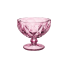 Taça de sobremesa de vidro diamante 370ml