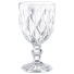 Taça de vidro diamante