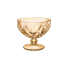 Taça de sobremesa de vidro diamante 370ml